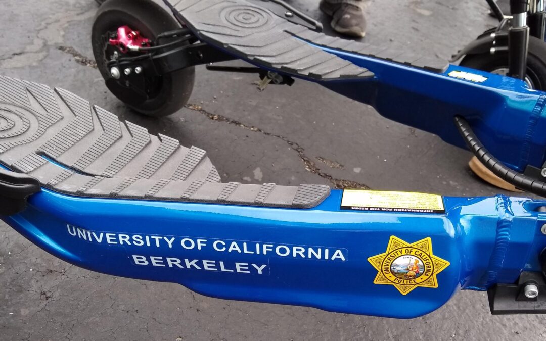 Patrolling on Trikkes makes Cal-Berkeley police officers more approachable
