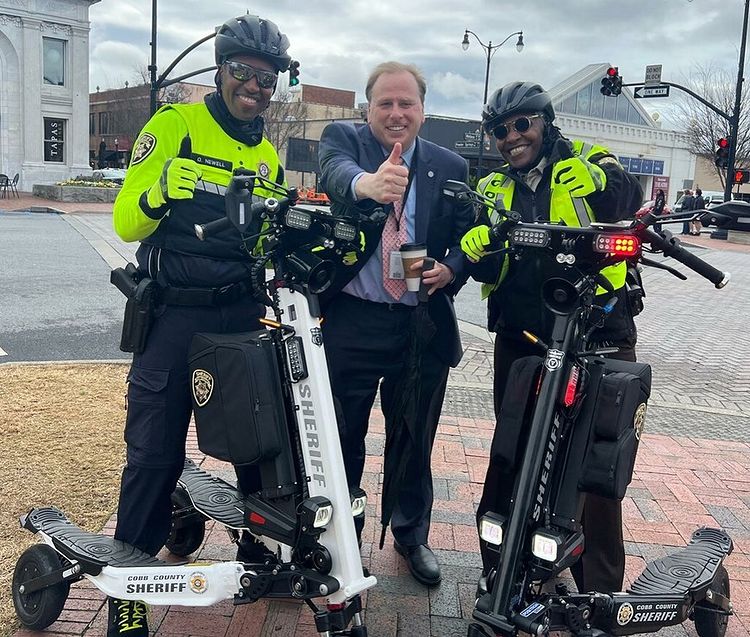 Cobb County Trikke Positron positive engagement