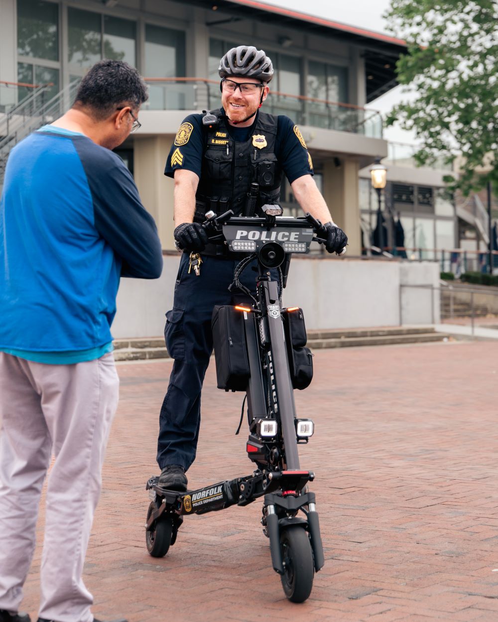 police scooter