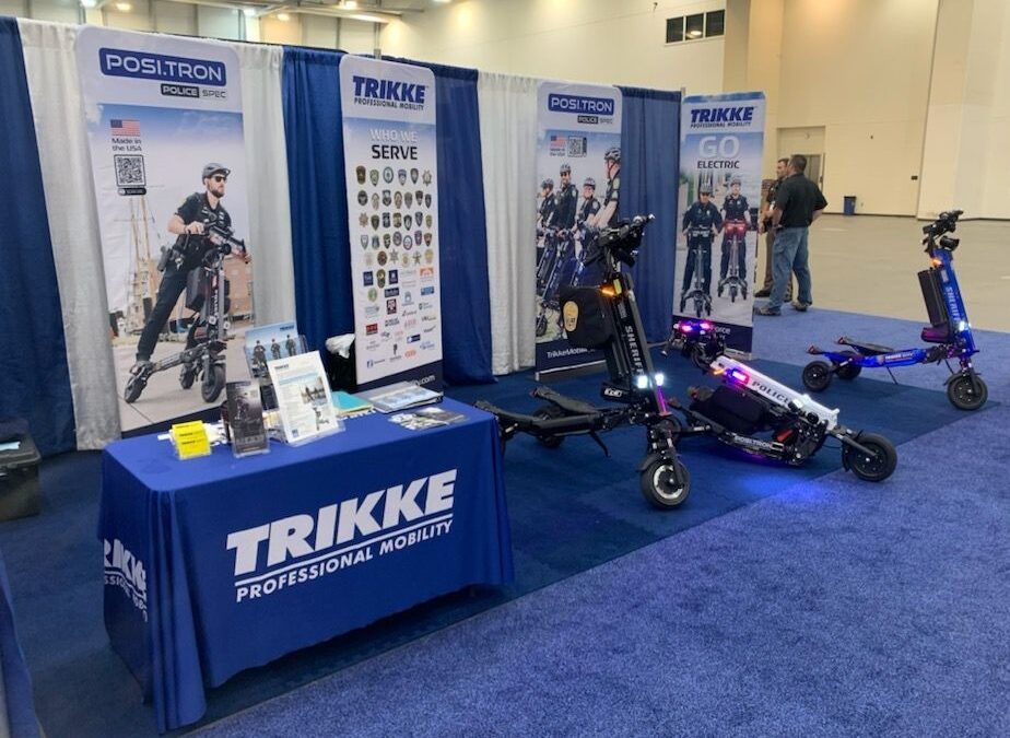 Get up close and personal with police and security Trikkes at these upcoming trade shows