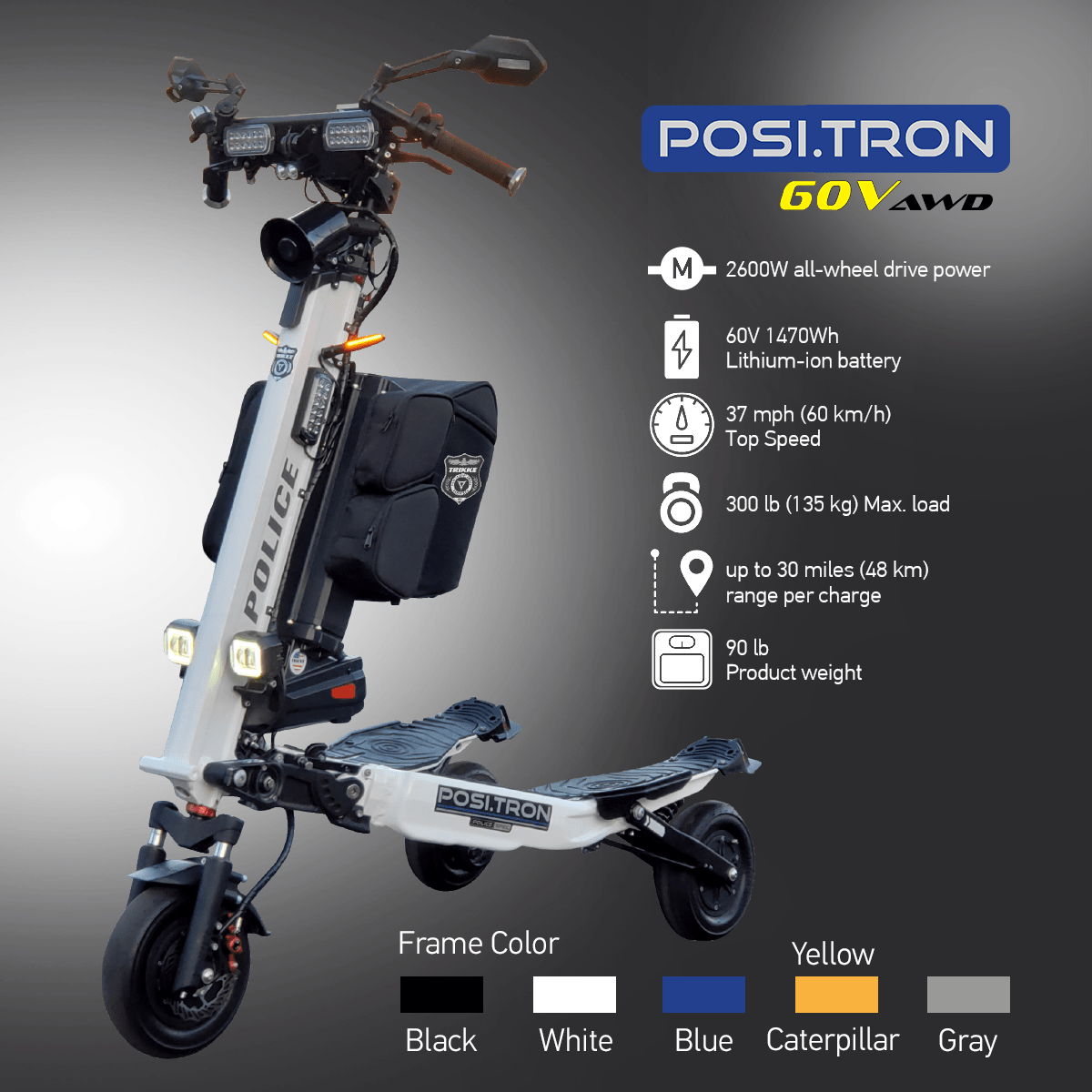 Trikke Positron 60V