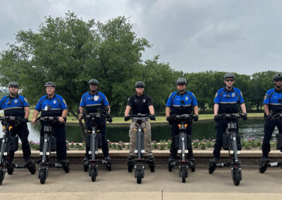 Dallas College Campus Police scooter fleet
