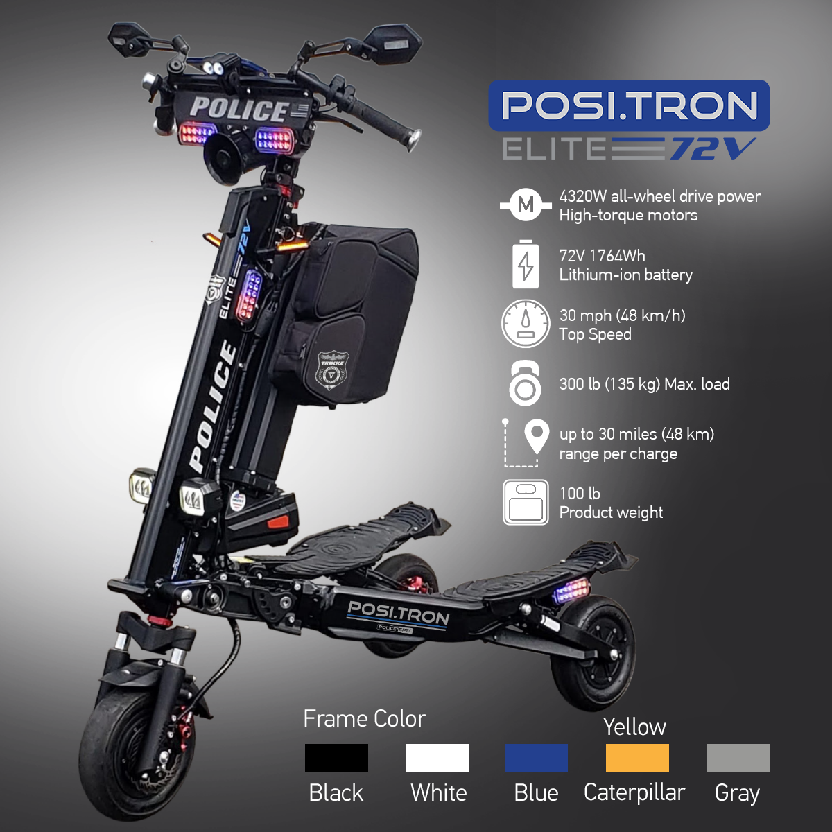 Trikke Positron 72V