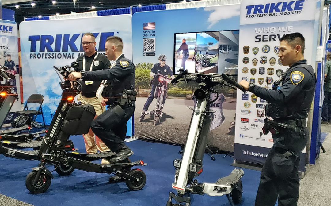 Trikke patrollers at 2025 trade shows highlight new era for law enforcement and security