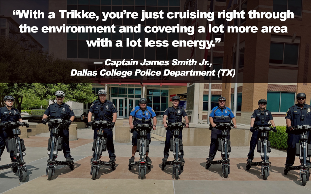 Top 10 things cops say about Trikke patrol vehicles