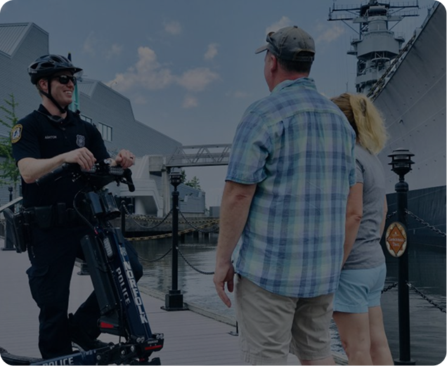 Dallas College Police scooter fleet