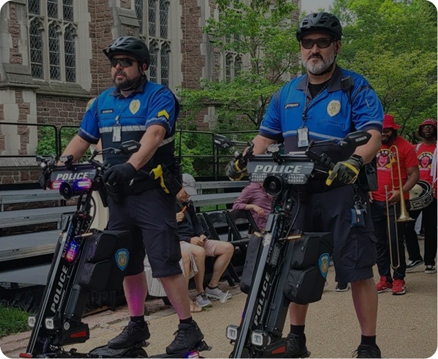 Dallas College Police scooter fleet