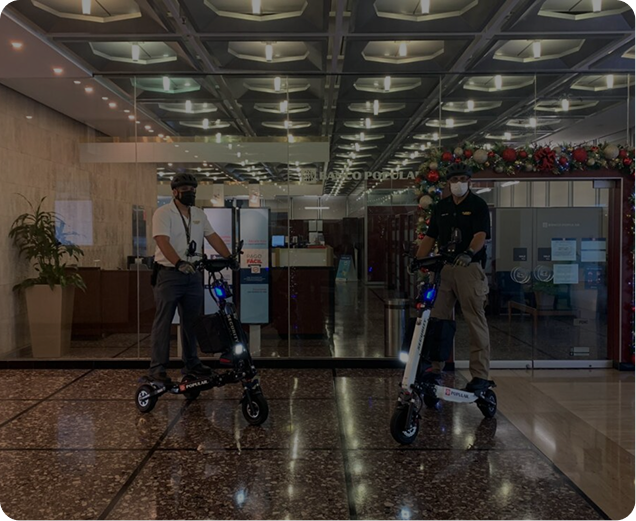 Dallas College Police scooter fleet