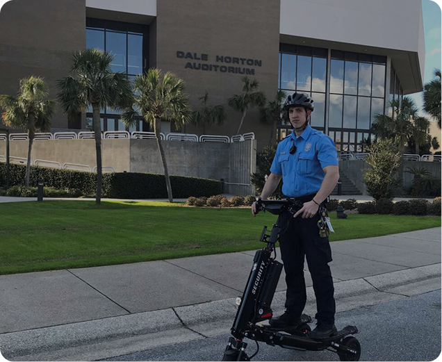 Dallas College Police scooter fleet