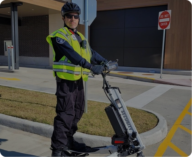 Dallas College Police scooter fleet