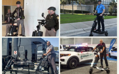 March moments in Trikke patrol mobility