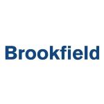 Brookfield wordmark logo in blue text on white background